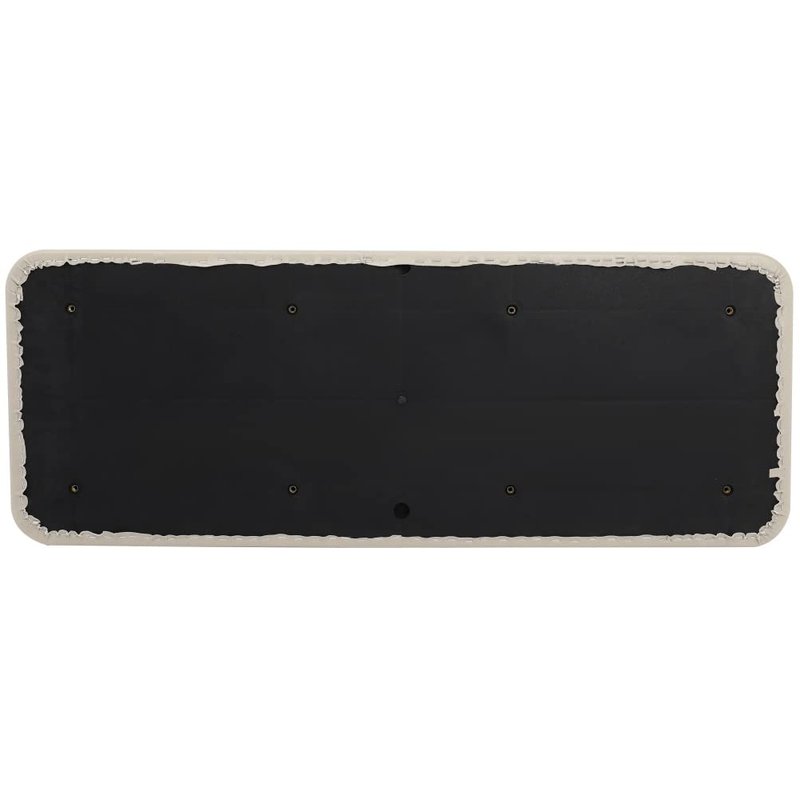 SCITOO Rear Replacement Cushions for Golf Cart Seat, Golf Cart Cushion Seat for Yamaha, for EZGO TXT RXV, for Club Car, Dedicated for Flip, Stone