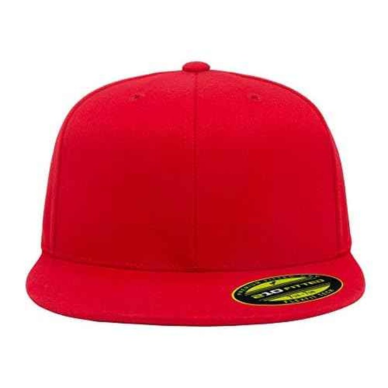 Flexfit Premium 210 Fitted Flat Brim Baseball Hat
