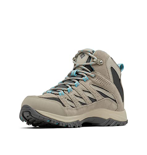 Columbia womens Crestwood Mid Waterproof Boot Hiking Shoe, New Olive, 7 US