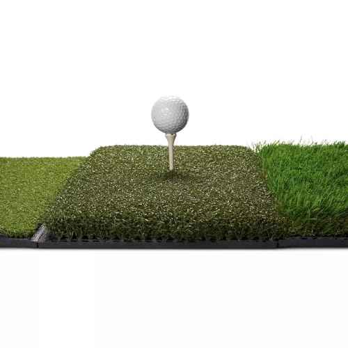 SKLZ Pure Practice Golf Mat Training Aid for Backyard Driving and Chipping