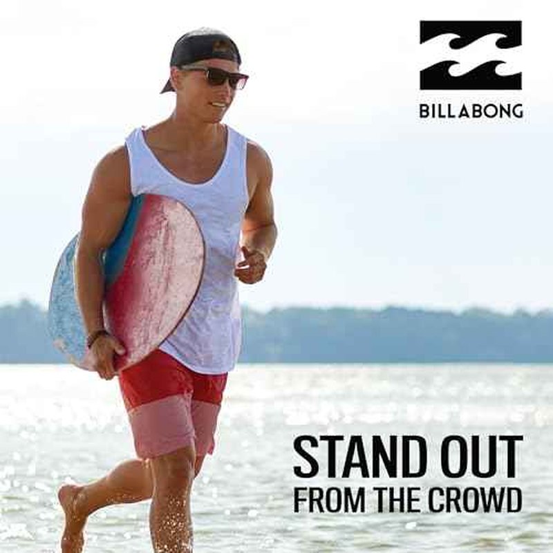Billabong Big and Tall Tank Tops for Men - Cotton Mens Sleeveless Muscle T Shirt