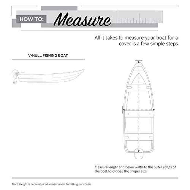 Classic Accessories Stellex All Seasons Boat Cover, Fits Boats 12' - 14' L x 68" W, Trailerable Boat Cover with Polyester Fade-Resistant Fabric, Model AA