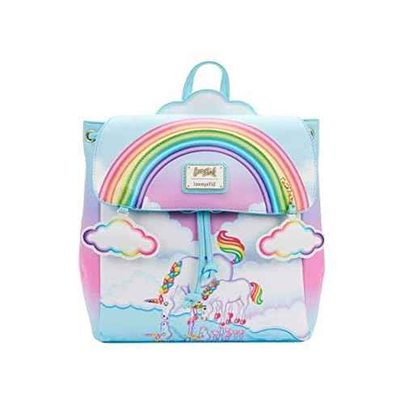Loungefly Lisa Frank Unicorn Reflection Mini Backpack Multi 140868