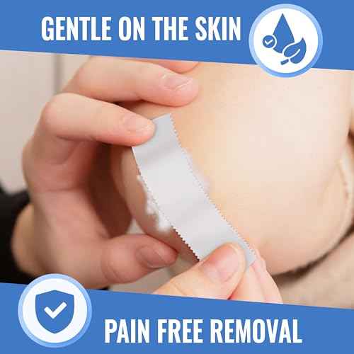 Healqu Silk Like Medical Tape - Durable Cloth Medical Tape - 1 in x 10yd, 4 Rolls - Surgical Tape Woven for Strongly Holding Large Dressings, Securing Splints, and Ideal for Long-Term Care