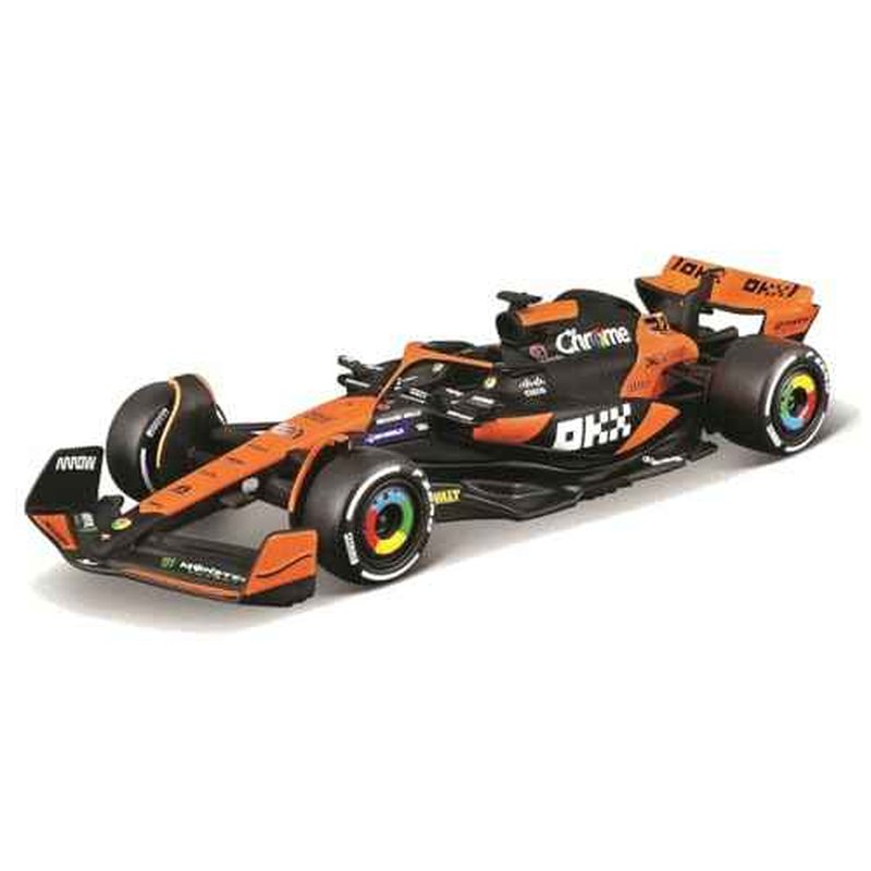 Bburago 1/43 Scale Formula 1 McLaren F1 MCL38 Miami Grand Prix Collection - #81 Oscar Piastri