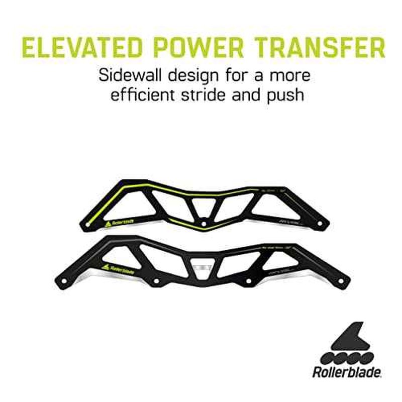 Rollerblade Rival 12.8" Frame 3x125mm, 1 Pair