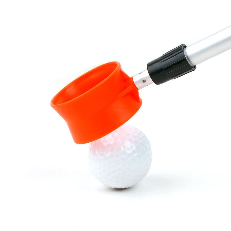 Orlimar Fluorescent Head Extra Long Golf Ball Retriever 18 Foot