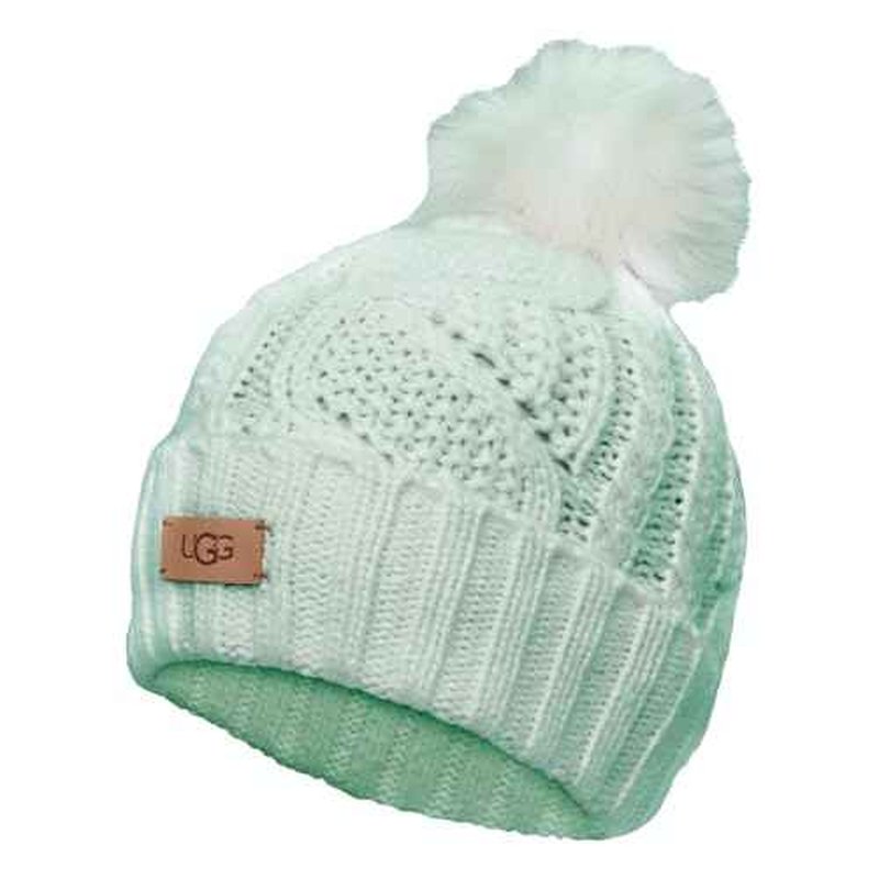 UGG womens Cable Beanie With Pom