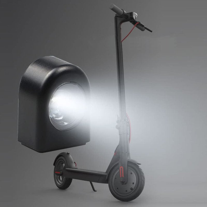 KACEPAR Front Lamp Headlight Lamp LED Light, Waterproof Scooter Light Clear Lens Electric Scooter Headlight, Compatible with Xiaomi M365/1S/Pro