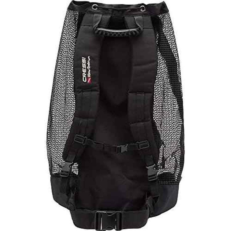 Cressi Heavy Duty Mesh Backpack 90 liters Capacity for Scuba Diving, Water Sport Gear | Roatan: designed in Italy