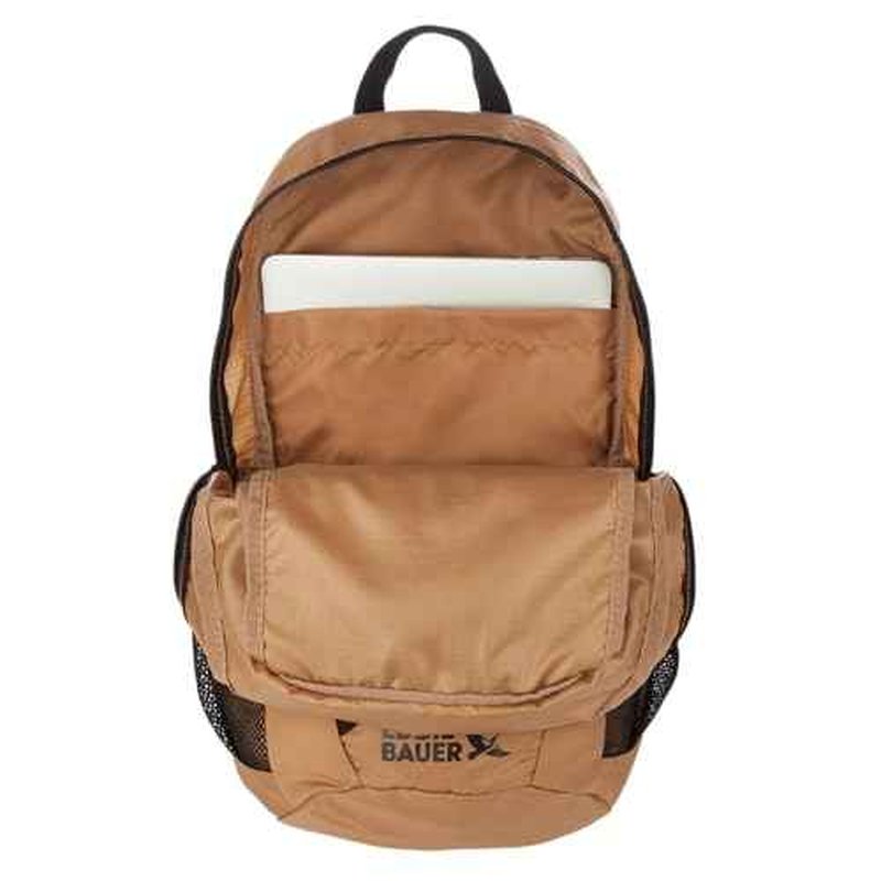 Eddie Bauer Stowaway Packable 20L Backpack-Made from Ripstop Polyester, Tobacco, One Size