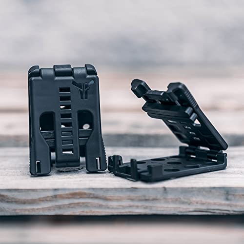 Tek-Lok - The Original USA Made Belt Clip Attachment for Holsters, Mag Pouches, Knife Sheaths and More - by Blade-Tech – (5 Pack) No Mounting Hardware