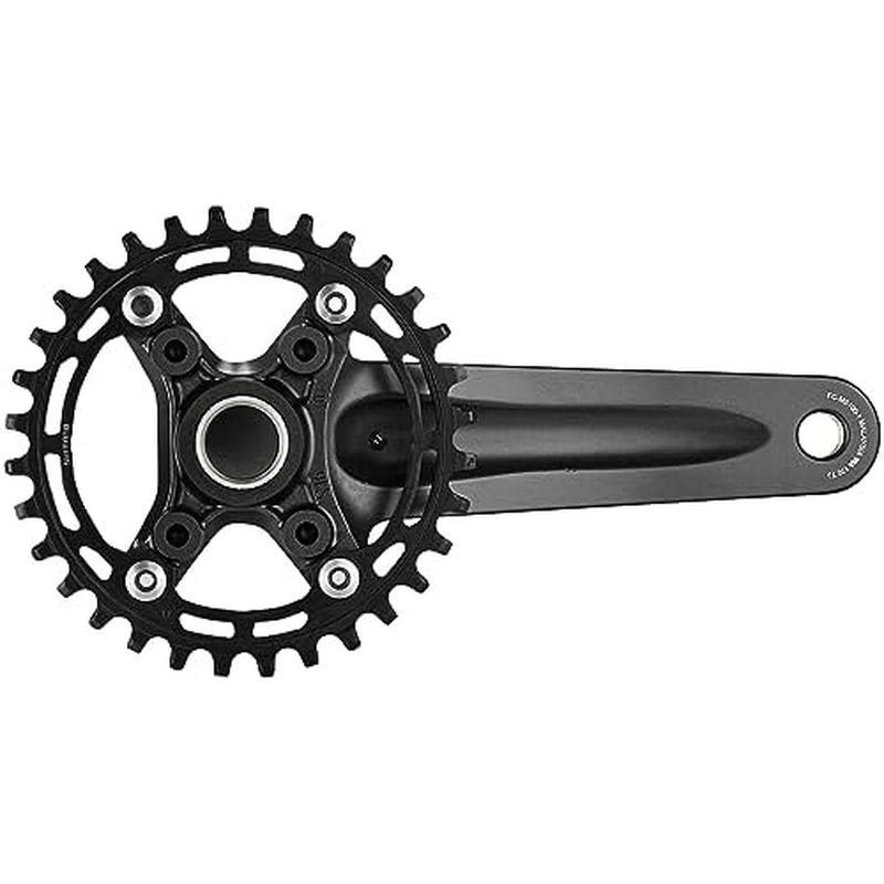 Shimano Deore FC-M5100 Deore chainset, 10/11-speed, 52 mm chainline, 32T, 170 mm, Black