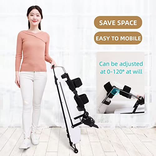 CPM Machine- Continuous Passive Motion Machine Knee Rehabilitation Equipment Exercise Physiotherapy -Lower Limb Traction Machine Leg Rehabilitation Equipment (Enhanced Type(Left Hand Training))