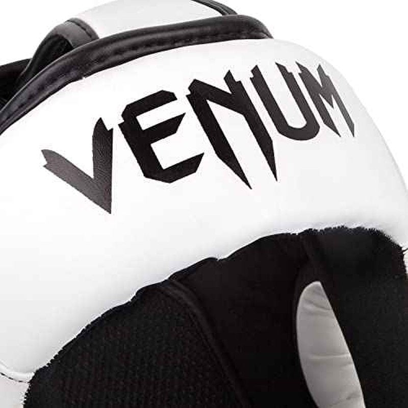 Venum Elite Headgear-White/Black - OneSize