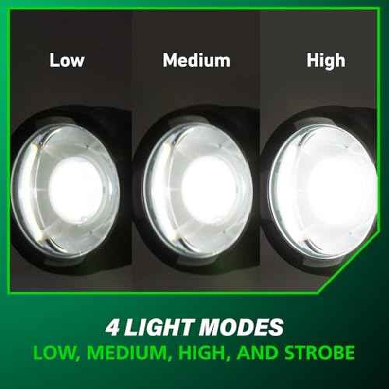 Metabo HPT 18V MultiVolt Cordless 1050 Lumen LED Handheld Spotlight, Water & Dust Resistant, 4 Light Modes, Long Lasting Battery Life, Lightweight and Portable, Tool Body Only, UB18DHQ4