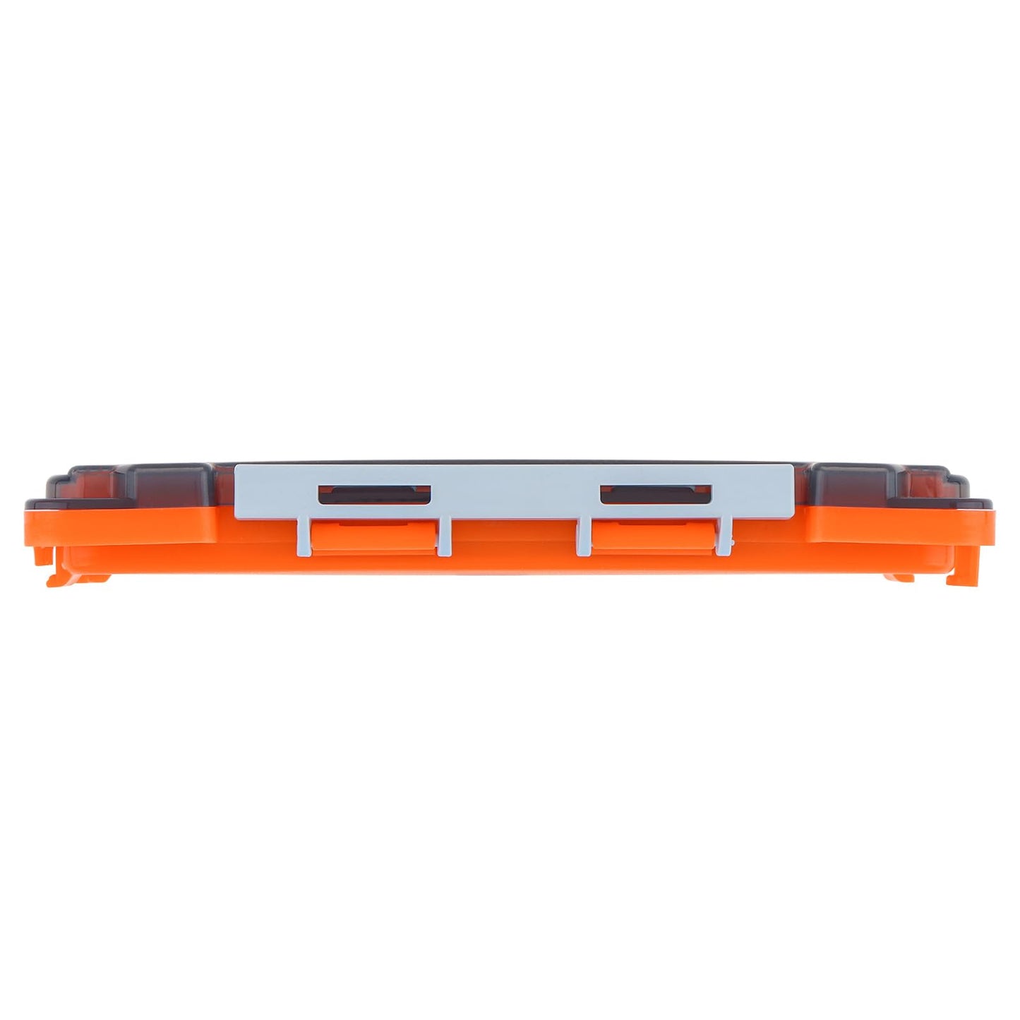 Fishing Tackle Box Slit Foam Case, Super Slim Fishing Lures Jig Box Hooks Spinners Spoons Storage Tackle Tray (6.8 * 3.8 * 0.8inch)