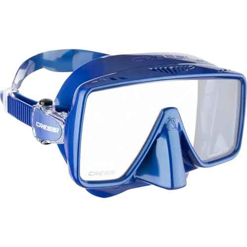 Cressi Frameless Adult Scuba Diving Mask: Wide Visibility, Silicone Skirt: SF1 : Quality Since 1946