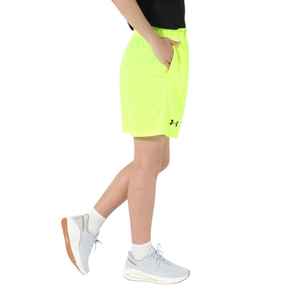 Under Armour Boys Tech Mesh Shorts, (731) High Vis Yellow / / Black, X-Small
