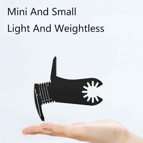 SEIWEI 3Pack Drywall Saw Blades for Multi Tools Oscillating Blades Drywall ToolMultifunctional Cutting Tool for Sawing, Slicing, Sanding, Buffing, Polishing, Shovelling, Small, Black