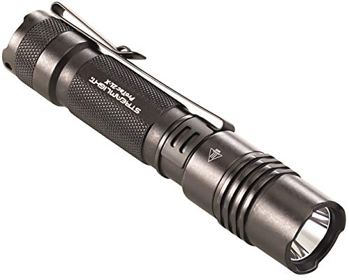 Streamlight 88063 ProTac 2L-X 500-Lumen EDC High Performance Multi-Fuel Tactical Flashlight, Includes CR123A Batteries, Holster, and Clip, Black, Retail Clear Packaging