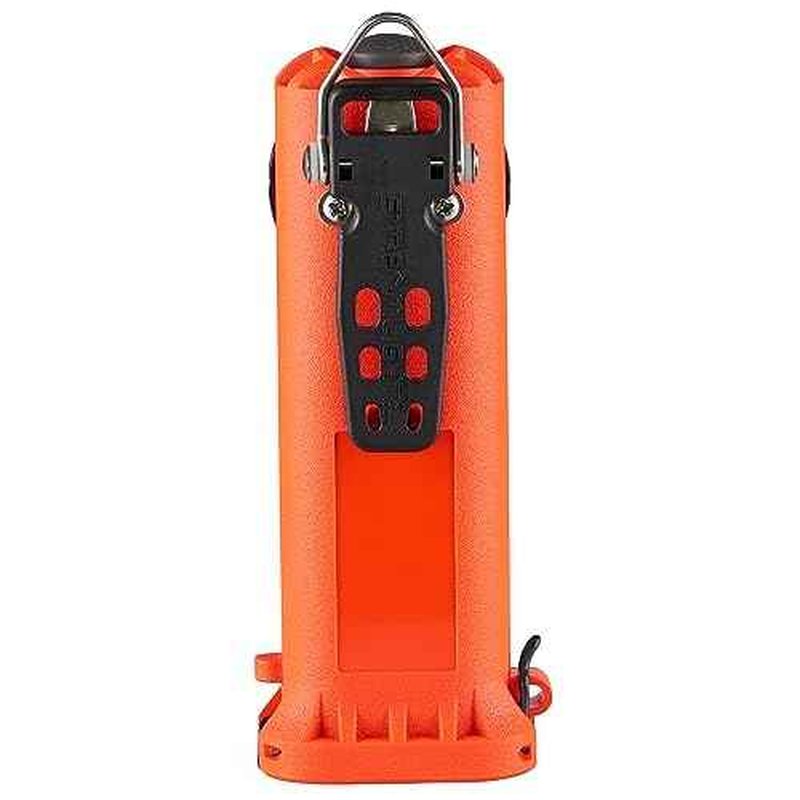 Streamlight 90044 Survivor X USB 250-Lumen USB Rechargeable Right-Angle Firefighter's Flashlight with Rechargeable Battery Pack, Orange