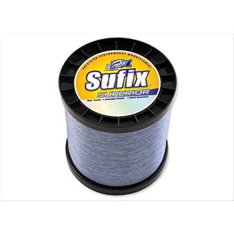 Sufix Superior 1-Pound Spool Size Fishing Line (Smoke Blue, 20-Pound)