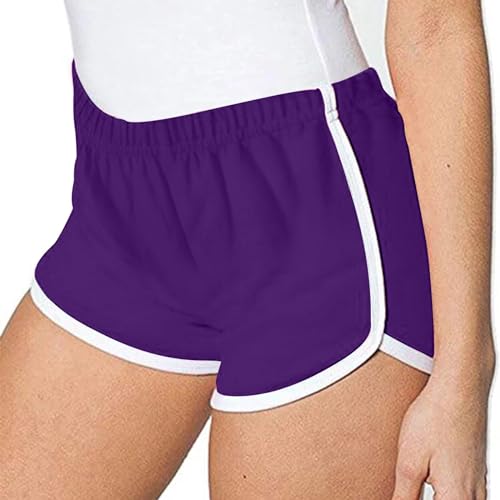 Today 2024 Prime Deals of The Day Today Only Deals of The Day Lightning Deals of Today Prime Deals of The Day Shorts for Women Womens Shorts Women's Shorts Athletic Shorts for Women Purple