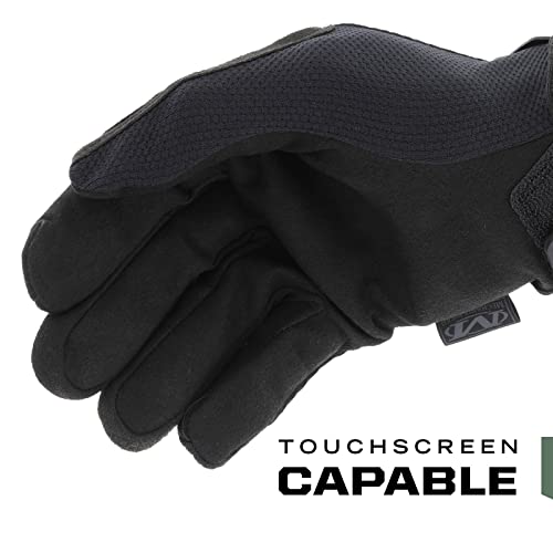 Mechanix Wear: The Original Covert Tactical Work Gloves with Secure Fit, Flexible Grip for Multi-Purpose Use, Durable Touchscreen Safety Gloves for Men (Black, Small)