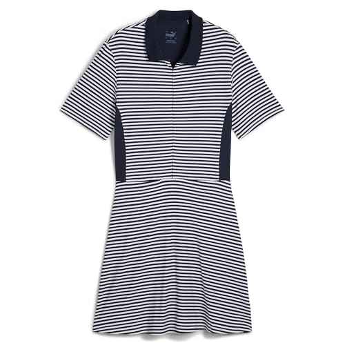 PUMA Womens Kassidy Stripe Ss Dress