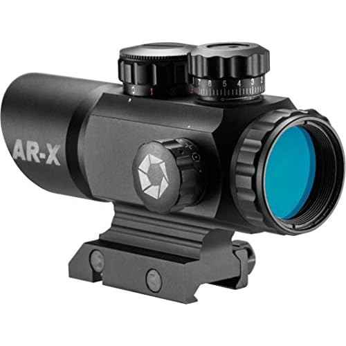 Barska Red Dot Sight ? Compact Reflex Optic Scope with Adjustable Brightness for Rifles, Shotguns, Handguns, and Crossbows