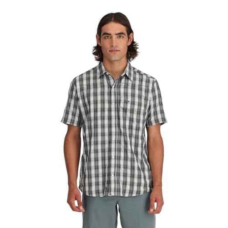 Simms Fishing Products Men's Big Sky Vented Fishing Shirt, Short Sleeve 50+ UPF Top