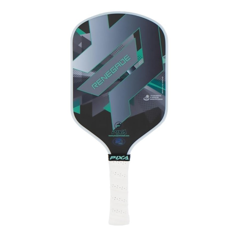 PIXA Renegade T-700 Carbon Face Pickleball Paddle; 16mm; Intermediate/Advanced; Friction Surface, Max Power, Control, and Spin; Great Gift!