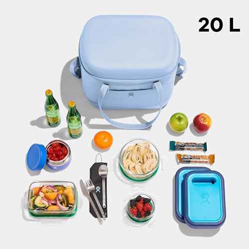 Hydro Flask Cooler Bag for Beach, Beverages and Travel - Insulated Soft Lunch Bag - 20 L Capacity in Black