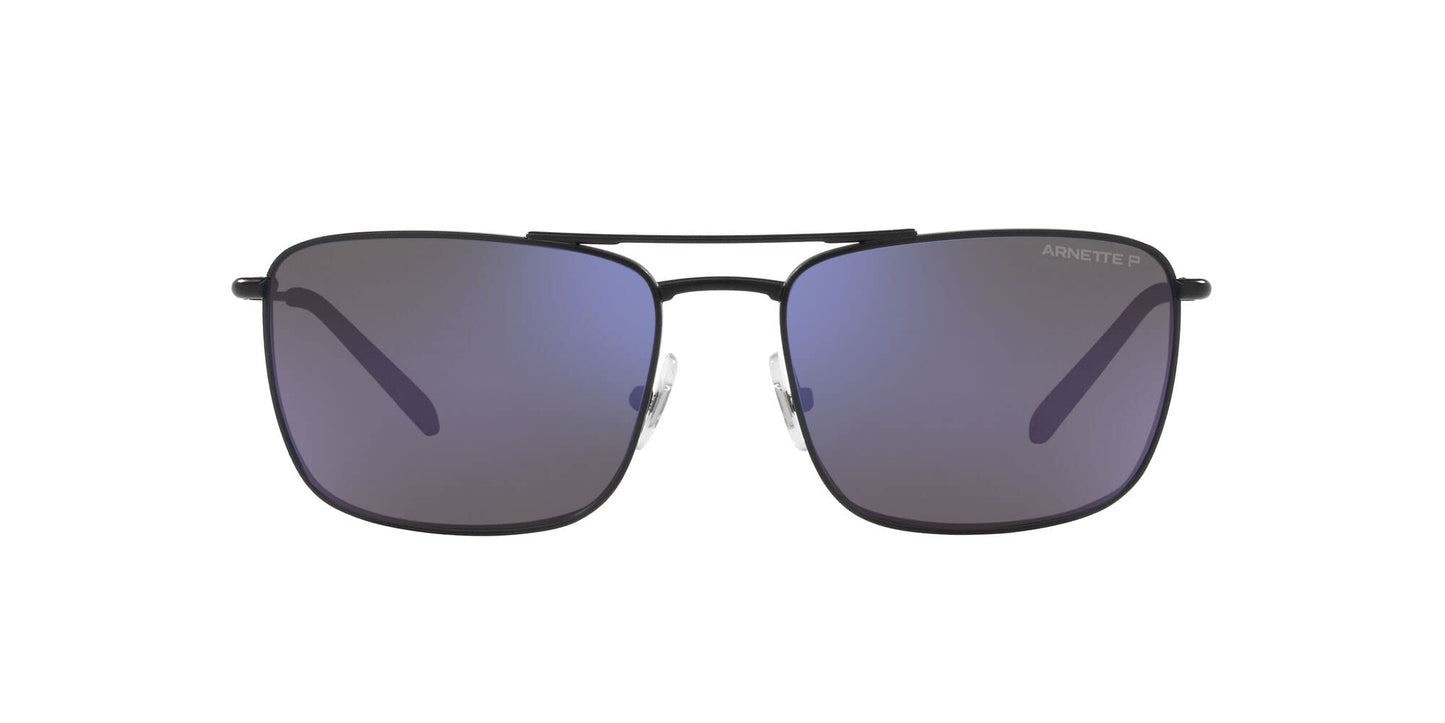 ARNETTE Sunglasses AN 3088 737/22 Boulevardier Matte Black Dk Gr