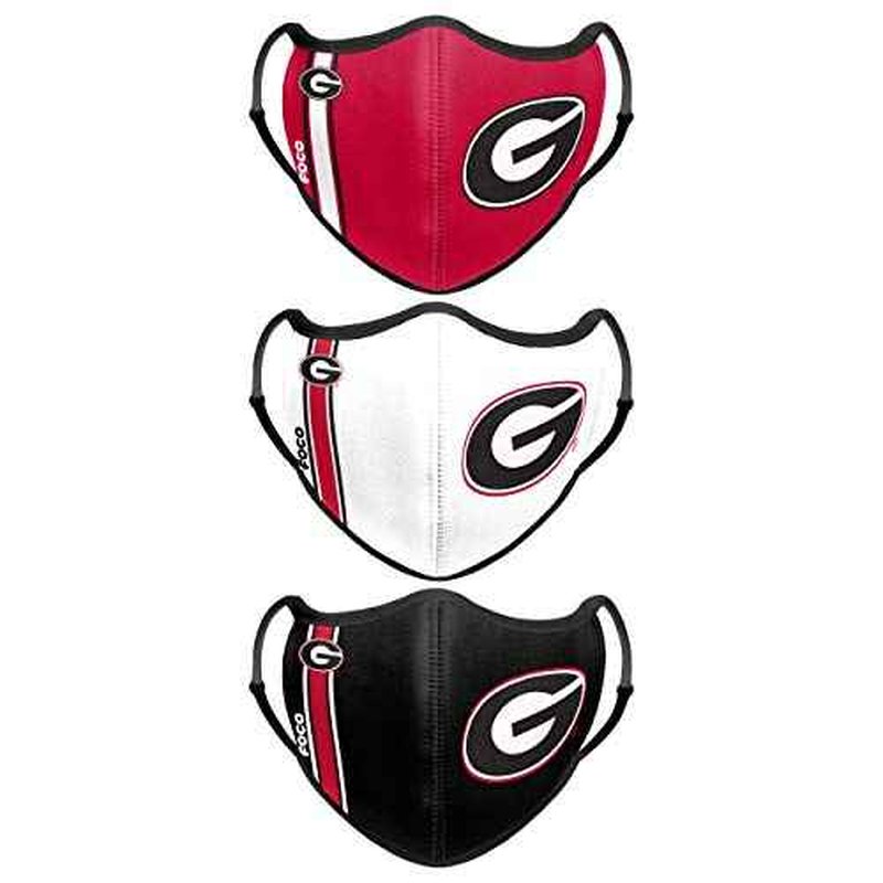 foco NCAA Sport 3 Pack Face Cover