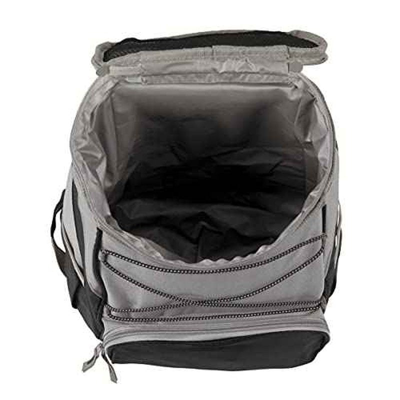 Picnic TIME DC Comics Batman PTX Backpack Cooler, Soft Cooler Backpack, Insulated Lunch Bag, (Black with Gray Accents)