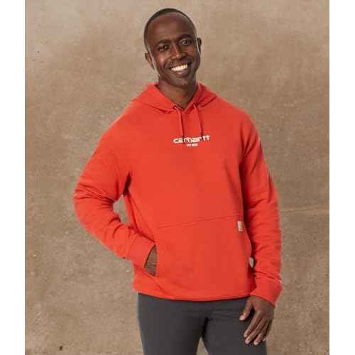Carhartt Men's 105569 Force¢ç Relaxed Fit Lightweight Logo Graphic Sweat