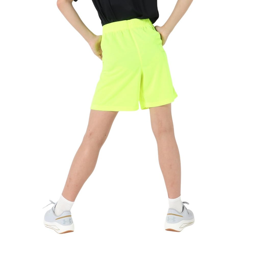 Under Armour Boys Tech Mesh Shorts, (731) High Vis Yellow / / Black, Small