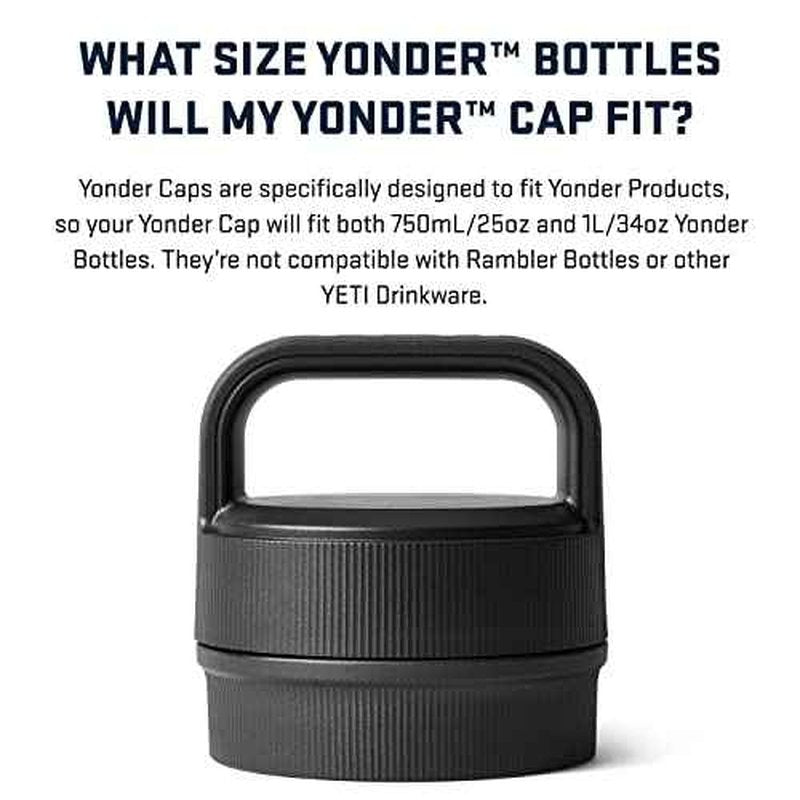 YETI Yonder Chug Cap Black