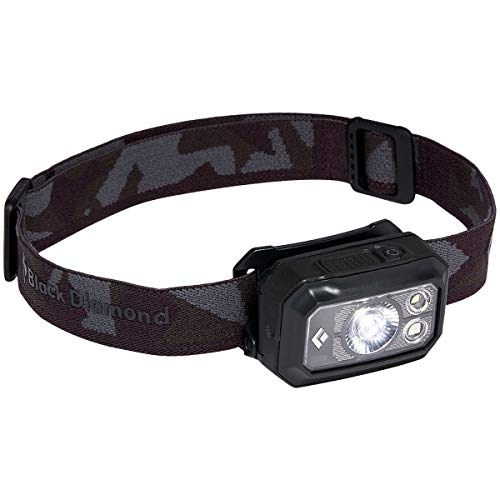 Black Diamond Storm 400 Waterproof Headlamp, Black, Battery Powered
