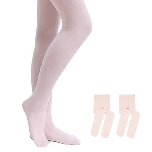 Stelle Girls' Ultra Soft Pro Dance Tight/Ballet Footed Tight(Toddler/Little Kid/Big Kid),2BP,M