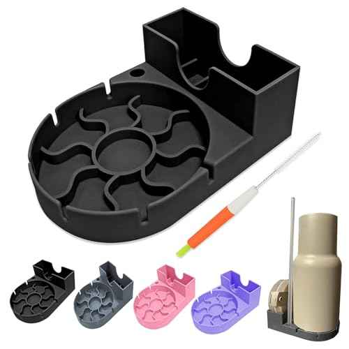 Water Bottle Drying Rack, Silicone Tumbler Drying Rack, Baby Bottle Dryer Holder, Cup Dryer for Stanley 20/30/40 oz, Mugs, Glasses