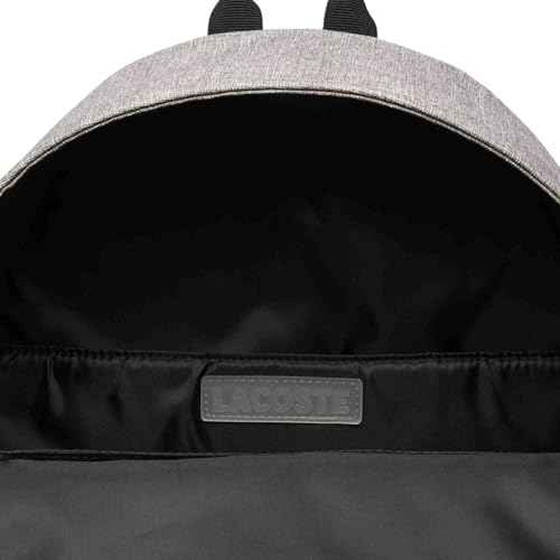 Lacoste Men's Neocroc Backpack, Grey Chine, One Size