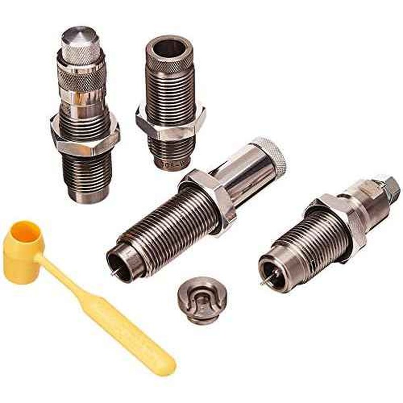Lee Precision Reloading LP90695 308 WIN Ultimate Rifle Die Set,Silver