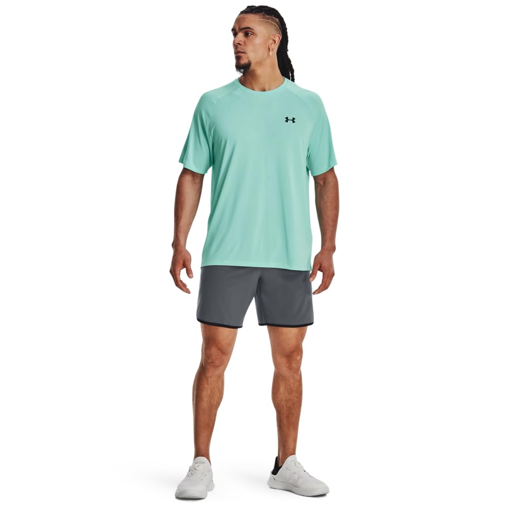 Under Armour Men's Tech 2.0 Short-Sleeve T-Shirt, (362) Neo Turquoise / / Black, 3X-Large