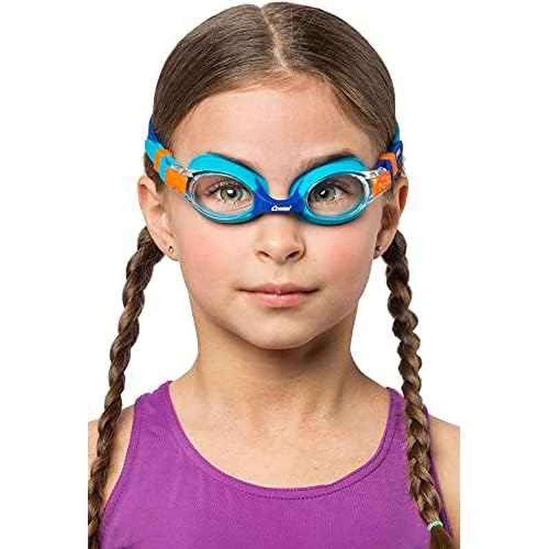 Cressi Colorful Kids Swim Goggles for Boys and Girls 4-8 Years Old - Dolphin 2.0, Starfish, and Seahorse: Designed in Italy
