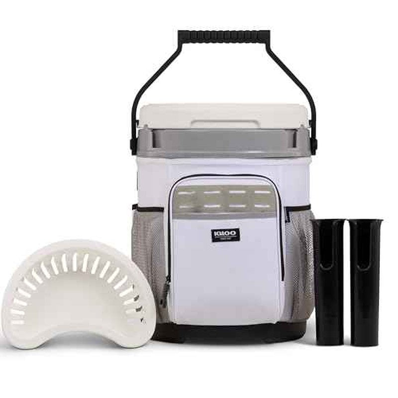 Igloo Coolers Marine Series, Insulated Portable Hard Side Cooler Ice Chest, Great for Fishing, Camping, Boating, & More