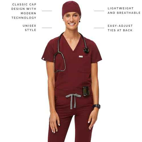 FIGS Modern Classic Unisex Scrub Cap ? Supersoft Lining, Lightweight, Breathable, No-Slip