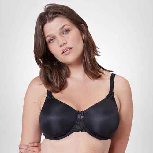 Simone Perele Women's Andora Minimizer Underwire Bra, 36D, Black